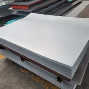 Aluminum-coated zinc sheet