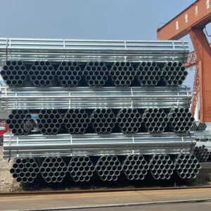 Galvanized round pipe